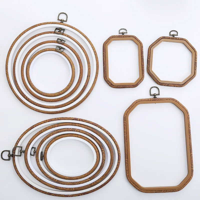 Decorative Cross Stitch Hoop Set for Embroidery