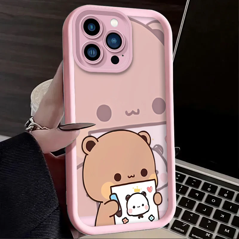 Stylish Hot BuBu DuDu Couple Silicone Phone Case