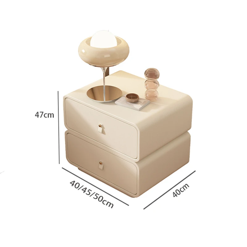 *Solid wood children's bedside table simple ultra-narrow side cabinet