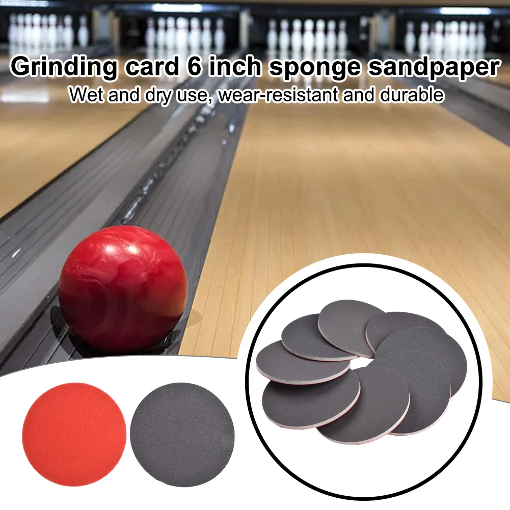 24pcsBowlingSandingPadsResurfacingPolishingKitBowlingBall