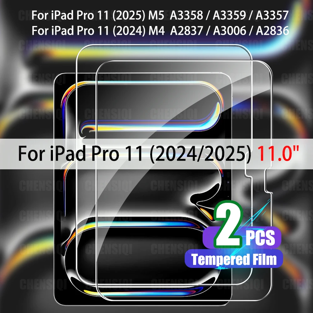 Premium Tempered Glass Screen Protector Set