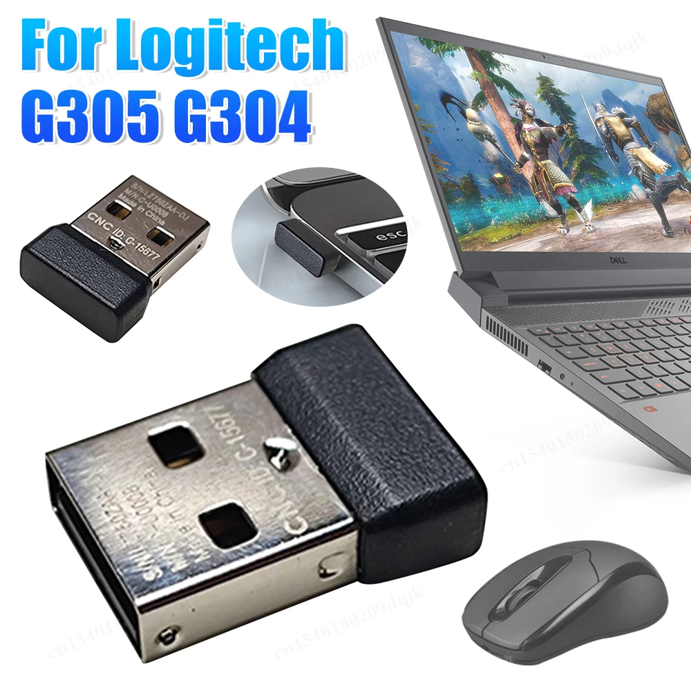 Récepteur USB Sans Fil Pour Souris Logitech G305/G304 LIGHTSPEED - Neuf, Générique