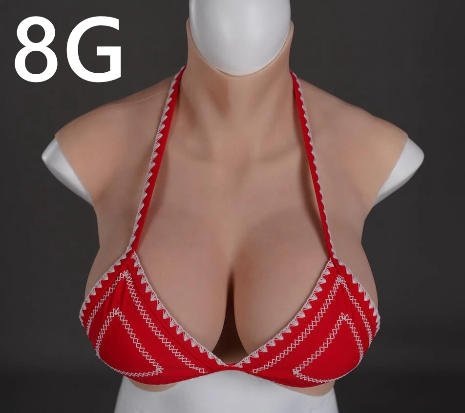 

8G Top New Upgrade Airbag Filler Fake Artificial Boob Realistic Silicone Breast Form Crossdresser Shemale Transgender Drag Queen