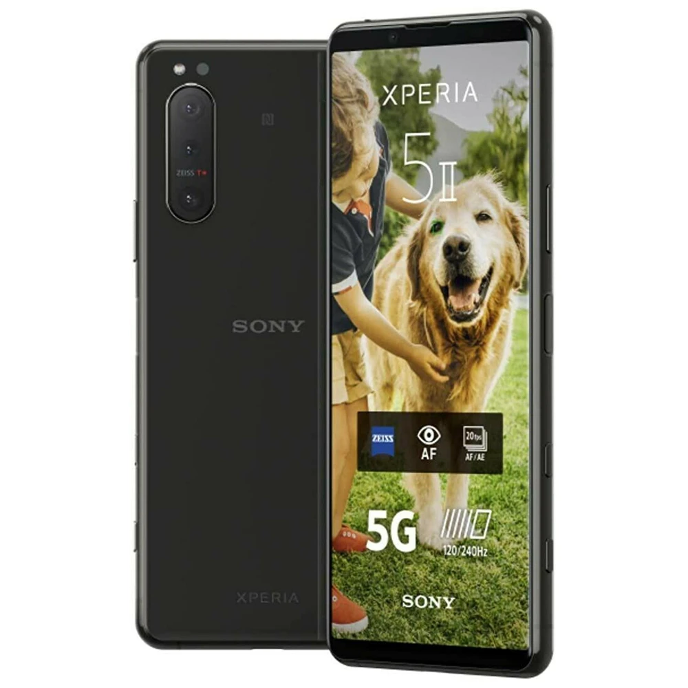 Xperia - xperia 5 Ⅱ 256GB グローバル版 ブラック  (XQ-AS72) Sony Xperia 5 II XQ-AS52 XQ-AS72 5G 256GB 128GB Global