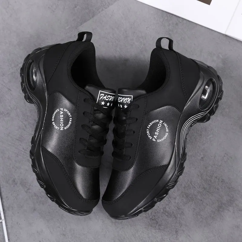 Women Toning Shoes Soft Air Cushioning Fitness Shoes Damping Running Non Slip Ladies Tennis Sports Trainers Walking