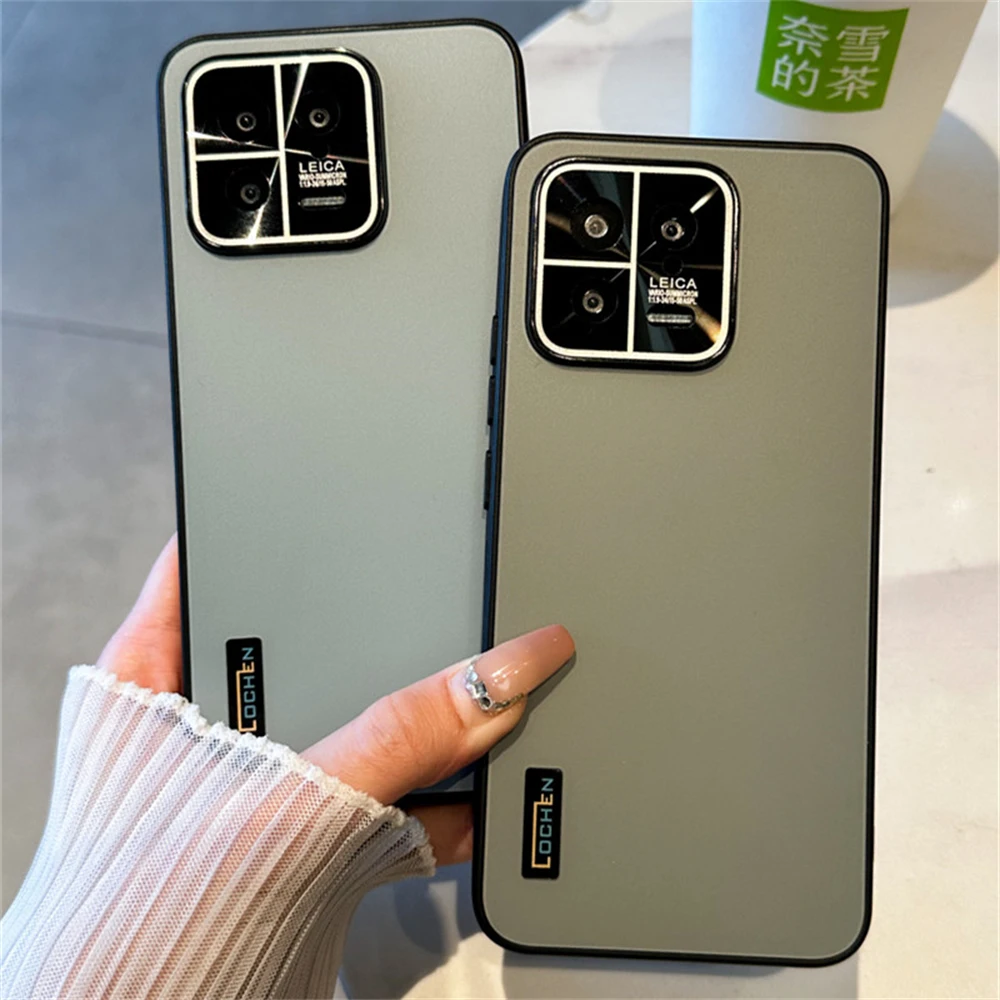 Luxury Matte Hybrid Glass Lens Camera Protection Case – Hard Armor Cover