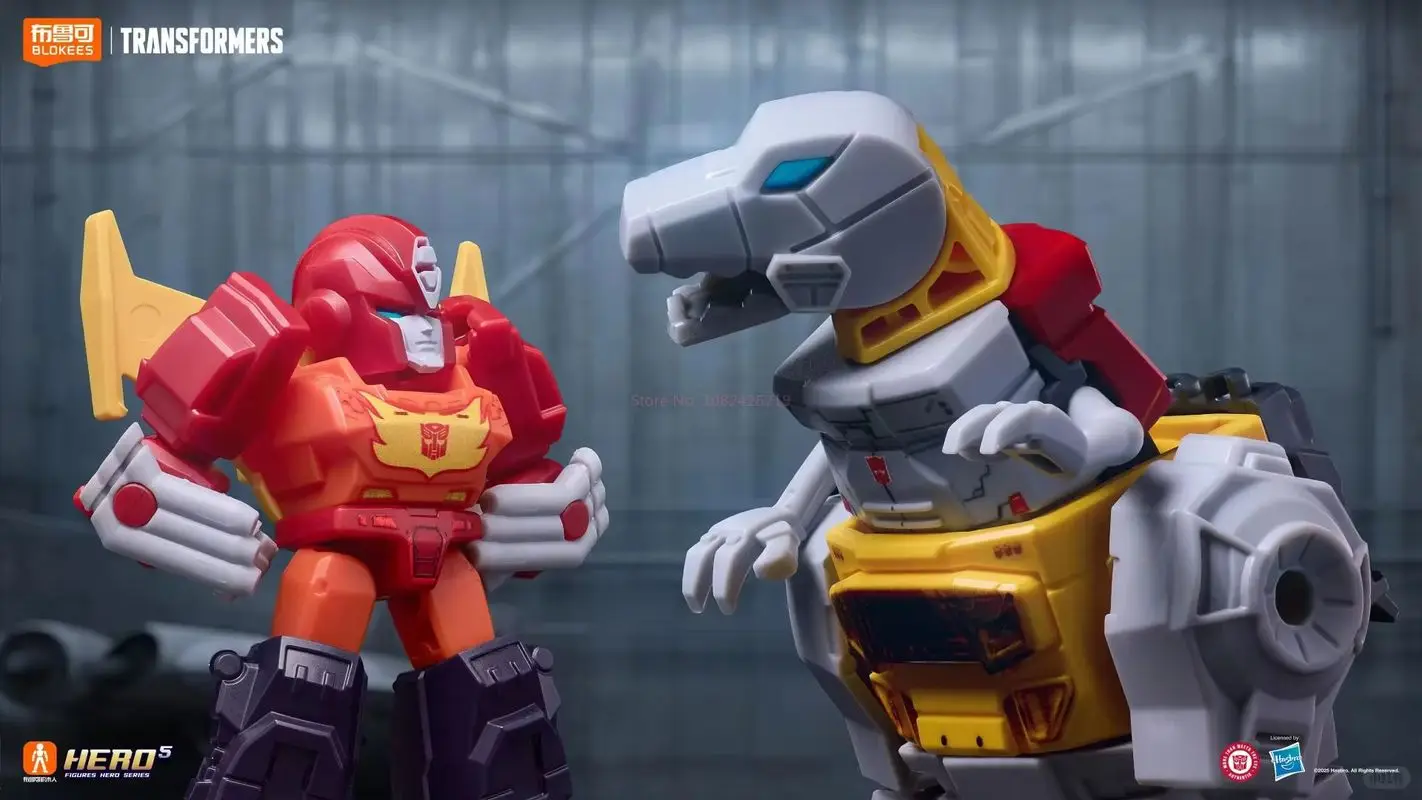 새로운 블록키 트랜스포머 디펜더 버전 웨이브 4 그리멀크 로디머스 프라임 블리츠윙 메가트론 조립 액션 피규어 미스터리  박스-Freehip.co.kr