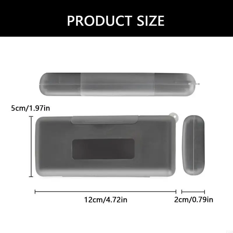 신뢰할 수 있는 M.2 보관 용기 상자 방진 및 충격 방지 2슬롯 디지털 장치 사용자를 위한 하드 드라이브 보호 케이스 72XD