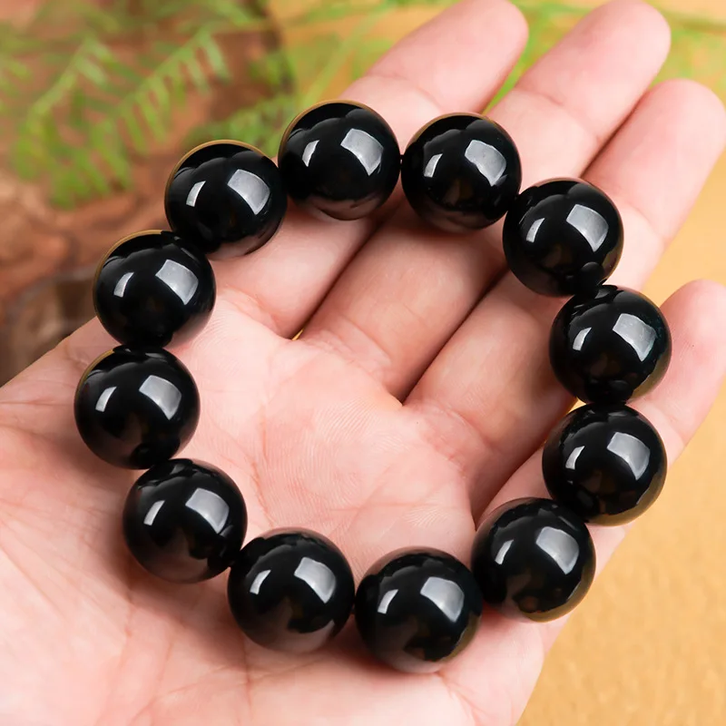 

Natural Black Jade Bracelet Men Women Healing Gemstone Fine Jewelry Genuine Myanmar Grade A Jadeite Bangle Burma Jades Bracelets