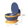 Toilet Training Potty Includes Cleaning Brush Compact Size Comfortable with Wipe 6