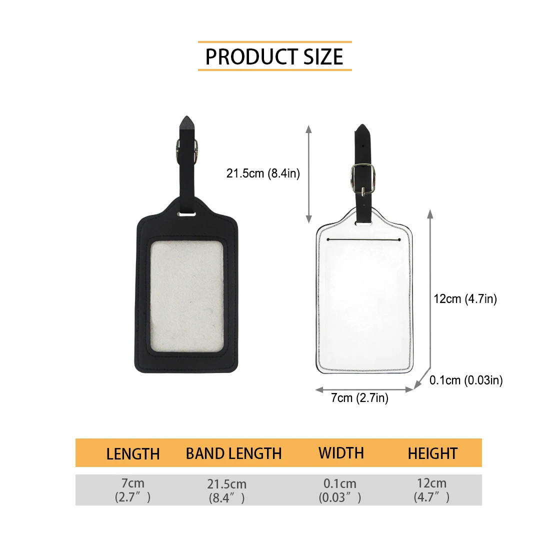 가죽 수하물 태그 크리 에이 티브 인쇄 여행 수하물 가방 태그 가방 식별 태그 숙녀 남자 휴대용 가방 태그