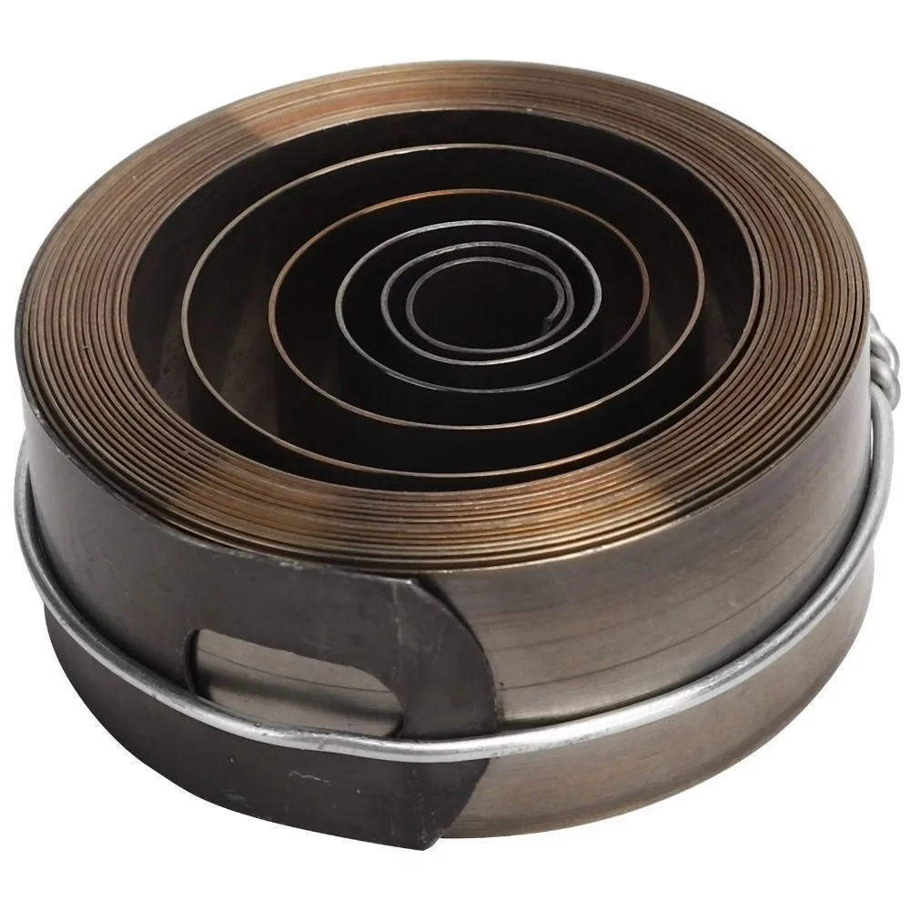 Copper Clock Spring, 4.9 cm - Corrosion-Resistant Mechanical Watch Component