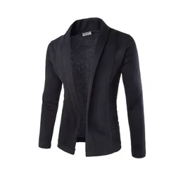 2023 New Autumn Men's Simple Cardigan Slim Fit Sweater Coat Men's V-neck Knit Sweaters