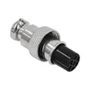 5/10/100Set GX12 GX16 GX20 2 3 4 5 6 7 8 9 10 12 14 15 Pin Docking Aviation Plug Socket Waterproof Circular Connector 6