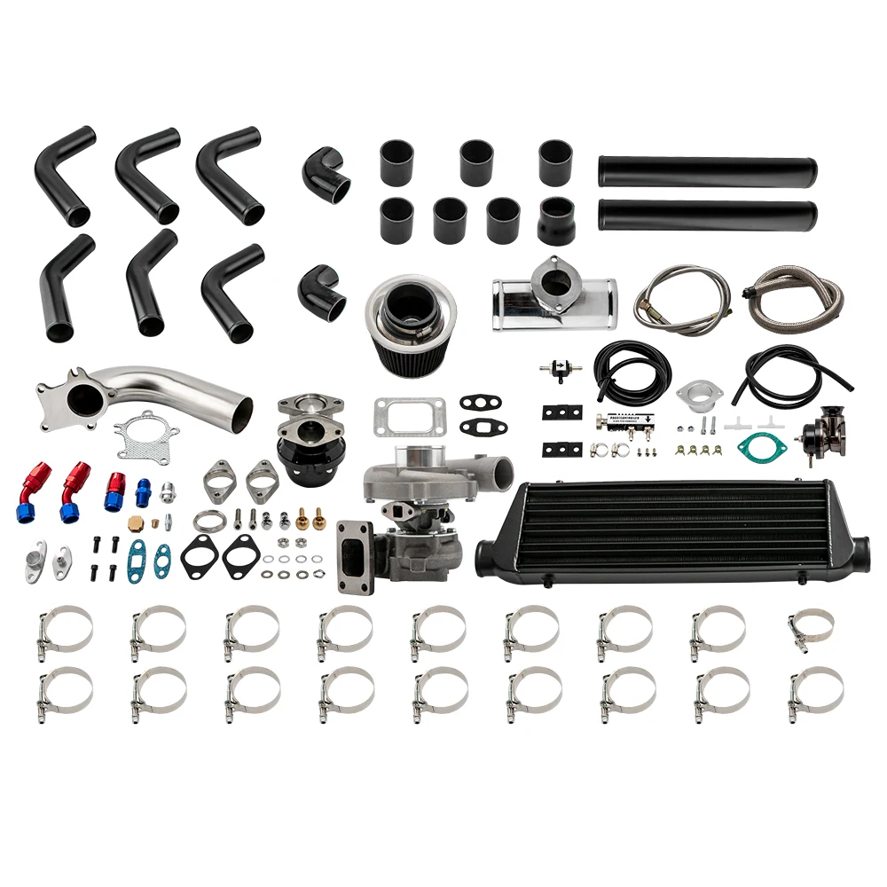 Para bmw e46 323i 97 00 t3 t4 t04e turbina turbo + intercooler