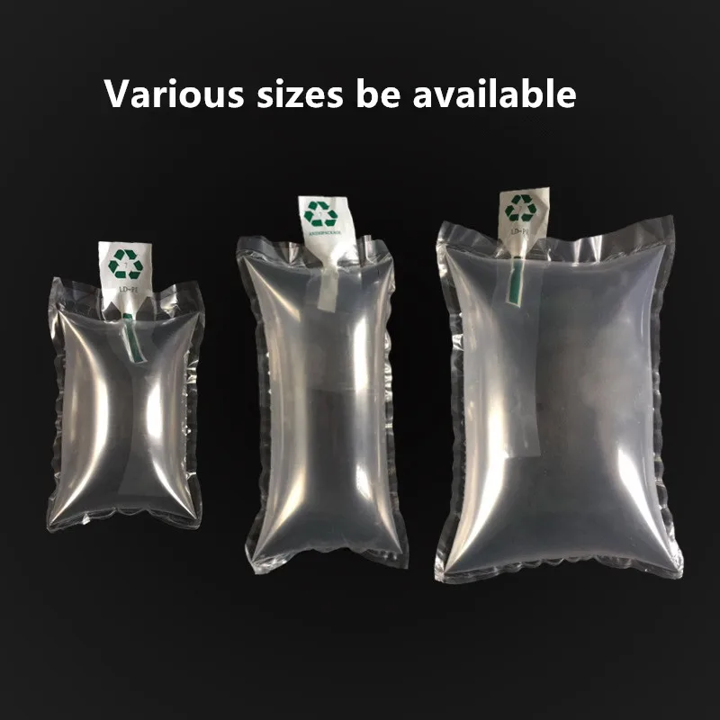 20pcs Transparent Inflatable Air Buffer Plastic Bags in Packaging  Shockproof. Clear Cushion Blocking Pouch to Keep Products Saft