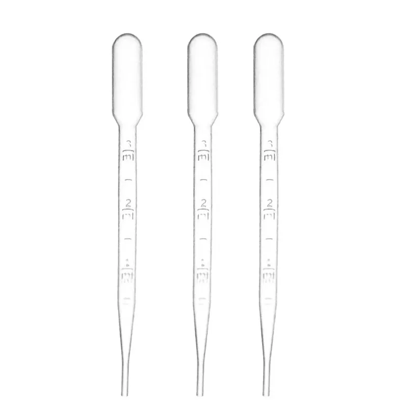 2ml 3ml 5ml 10ml Aquarium Fish Tank Brine Shrimp Feeder Plastic Dropper Pipette Graduated Dropper Babbitt Pipette 5pcs/10pcs