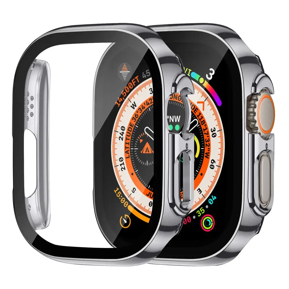 Apple Watch Ultra Durable Case with Tempered Glass Screen Protector