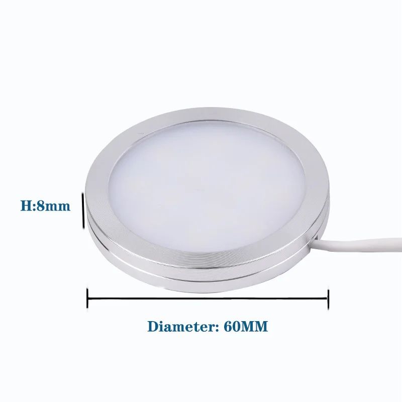 LED Spotlight Ultra-thin USB 5V LED Cabinet Mini Lamp With Switch 10W Jewelry Display Ceiling Indoor Downlight Surfaced Mounted led downlight led spotlight miniature lights undercabinet range hood light