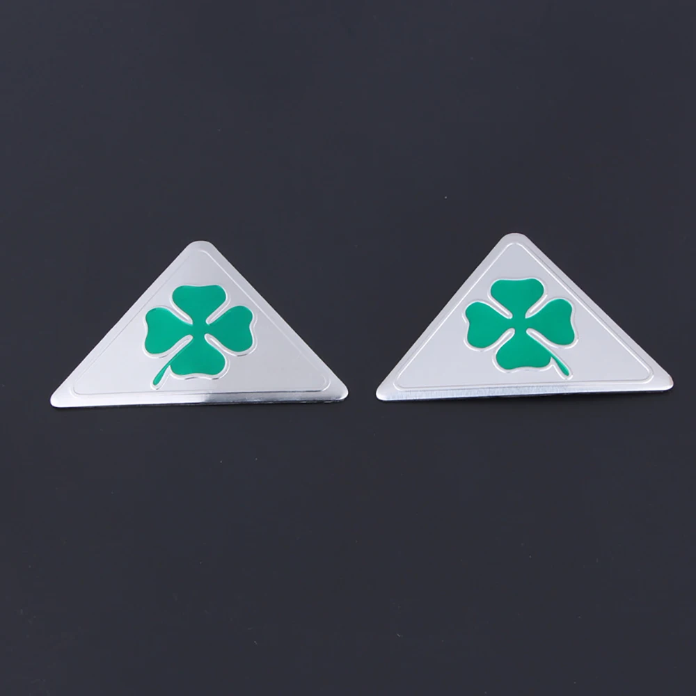 

Эмблема для бокового крыла автомобиля «зелёный клевер», 2 шт.