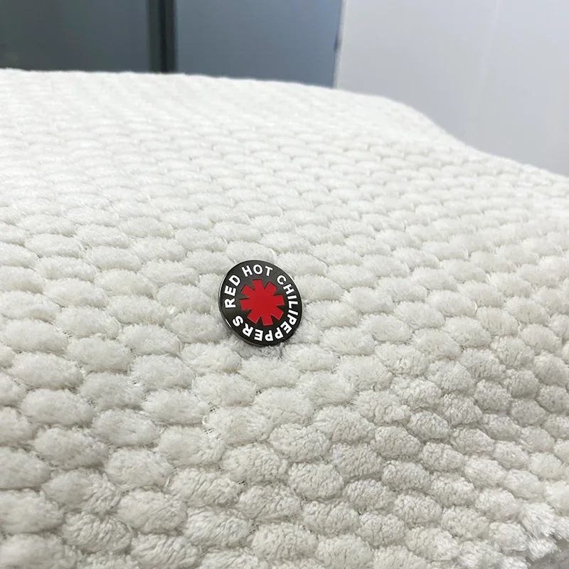 Red H0t Chili Pepper Enamel Pin Badge Rock Band Music Jewelry