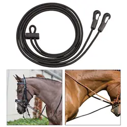 3M Horse Roping Reins Pulling Training Rope Elastic Neck Stretcher for Speed Racing Horse Riding Care Grooming Correct Aid