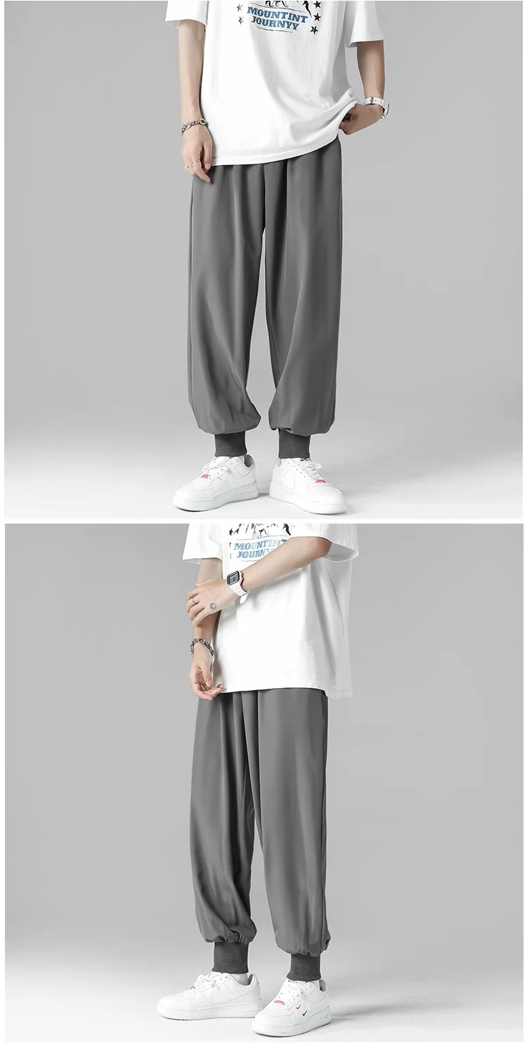 Zongke Ankle-Length Joggers Men Pants Harem Chinese Size 5XL Leggings Sweatpants Men Trousers Fashion 2022 Spring New Arrivals mens harem joggers