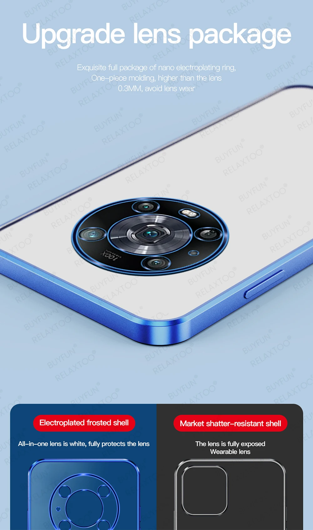 Coque arrière de luxe translucide avec cadre plaqué mat, étui rigide pour Honor Honer Magic 4 Magic4 Pro 4Pro 5G, caméra PC Shockpro_voghion.com