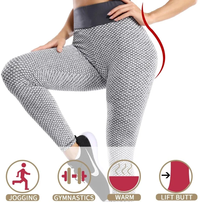 Grade collants tiktok push up leggings mulher collants workout