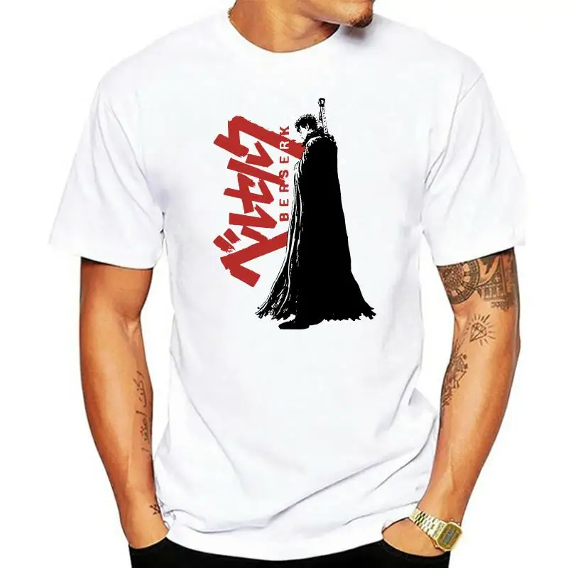 Berserker Gatsu Anime Manga Cartoon T Hemd Cartoon T Hemd M?Nner Unisex Neue Mode T-Shirt Perdere Gr??