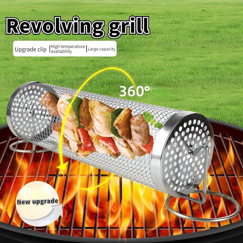 StainlessSteelRollingRotaryGrillCageRollingOutdoorBBQ.jpg