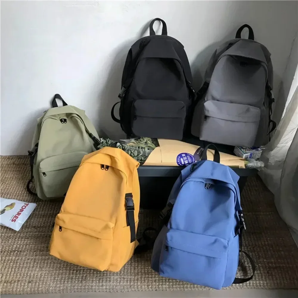 Waterproof Nylon Backpack for Women, Fashion Big & Small Travel Bag, Female Shoulder Mochilas, Stylish & Durable