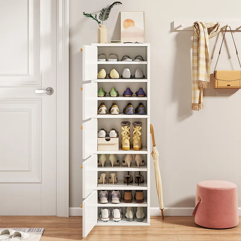 

Simple small shoe cabinet for household entrance, dormitory, bed, shoe rack, bedroom storage, dustproof, high standing entrance