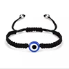 Bracelets turcs simples mauvais œil pour hommes et femmes, 1 pièce, corde mexicaine tissée, bijoux, accessoires tendance, cadeau