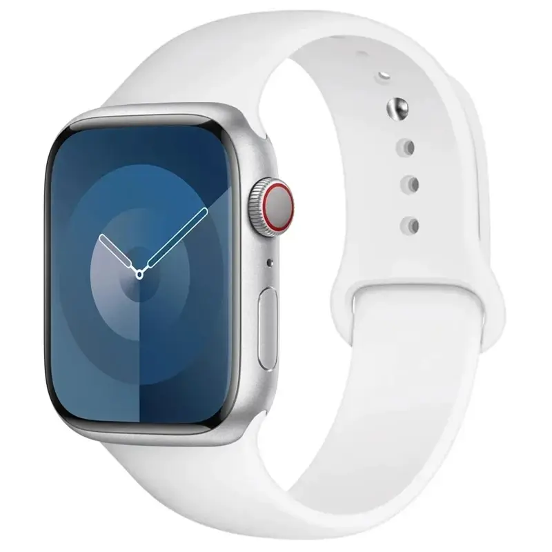 Silicone Band For Apple Watch straps 49mm 40mm 44 mm 45mm 46mm 42mm 41mm 38mm sports bracelet iWatch series 10 9 8 3 SE ultra 2 - Image 14