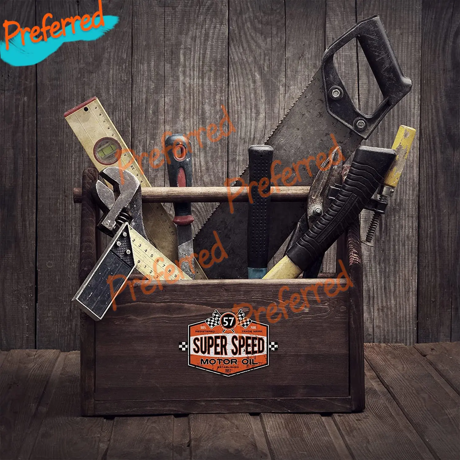 Autocollant Rétro Vintage Finest-Folia - Résistant Aux