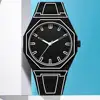 Modern 3D Sketch Art Fashion Leisure Quartz Movement Watch Creative Design Lightweight Waterproof Watch 5
