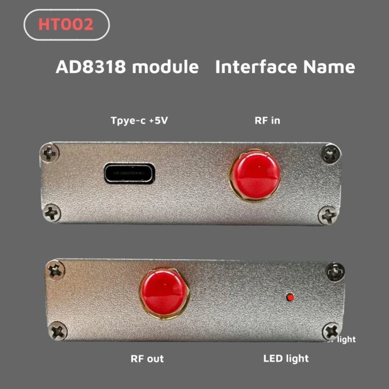 50Hz 3.8GHz RF 전력계 증폭기 대수 검출기 -52dBm-8dBm