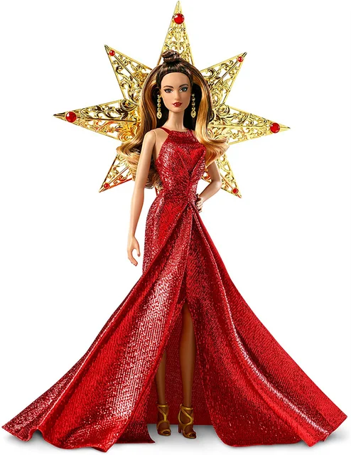 labyrint Volg ons desinfecteren Barbie 2017 Holiday Teresa Doll Brunette With Red Dress Anime Fashion Stand  Model Girls Dressup Toys Collection Decoration Gifts - Dolls - AliExpress