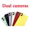 Full Assembled Back Cover For iPhone 11 Housing DIY Battery Door Middle Chassis Frame Rear With Flex Cable Phone Repair Parts 3