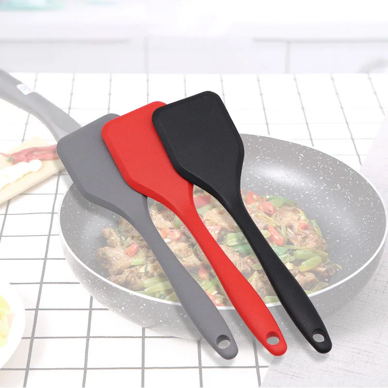 Silicone Cooking Leakage Spatula Dense Shovel Fried FishOmelette Shovel Non-stick Spatula Kitchen Cooking Tools silicone cooking spatula