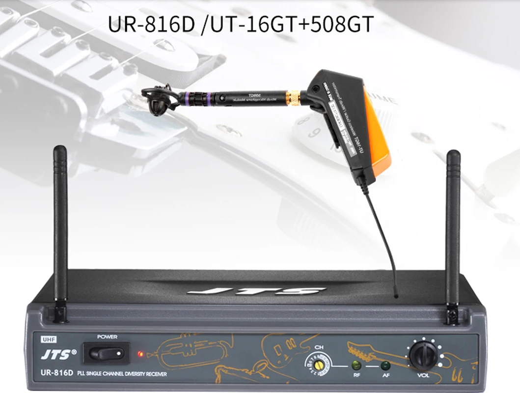 JTS UR816D + UT16GT 508GT Guitar Winds Pack Saxophone Wireless