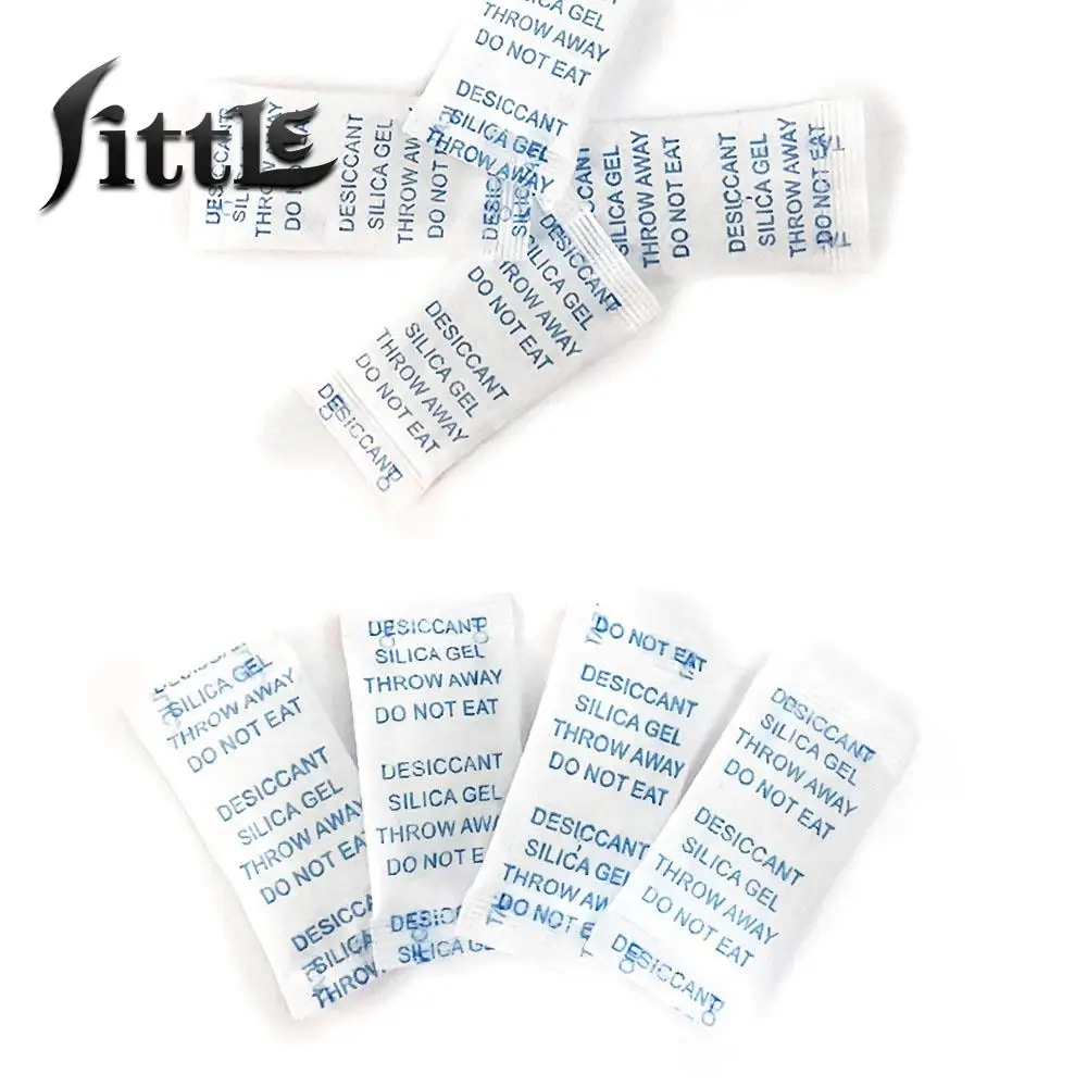 Desiccant 0.5g 1g 2g Non-toxic Silicone Bag 3g 5g Non-toxic Silica Gel Sachet Desiccant Clothes Food Storage Moisture-proof Bag