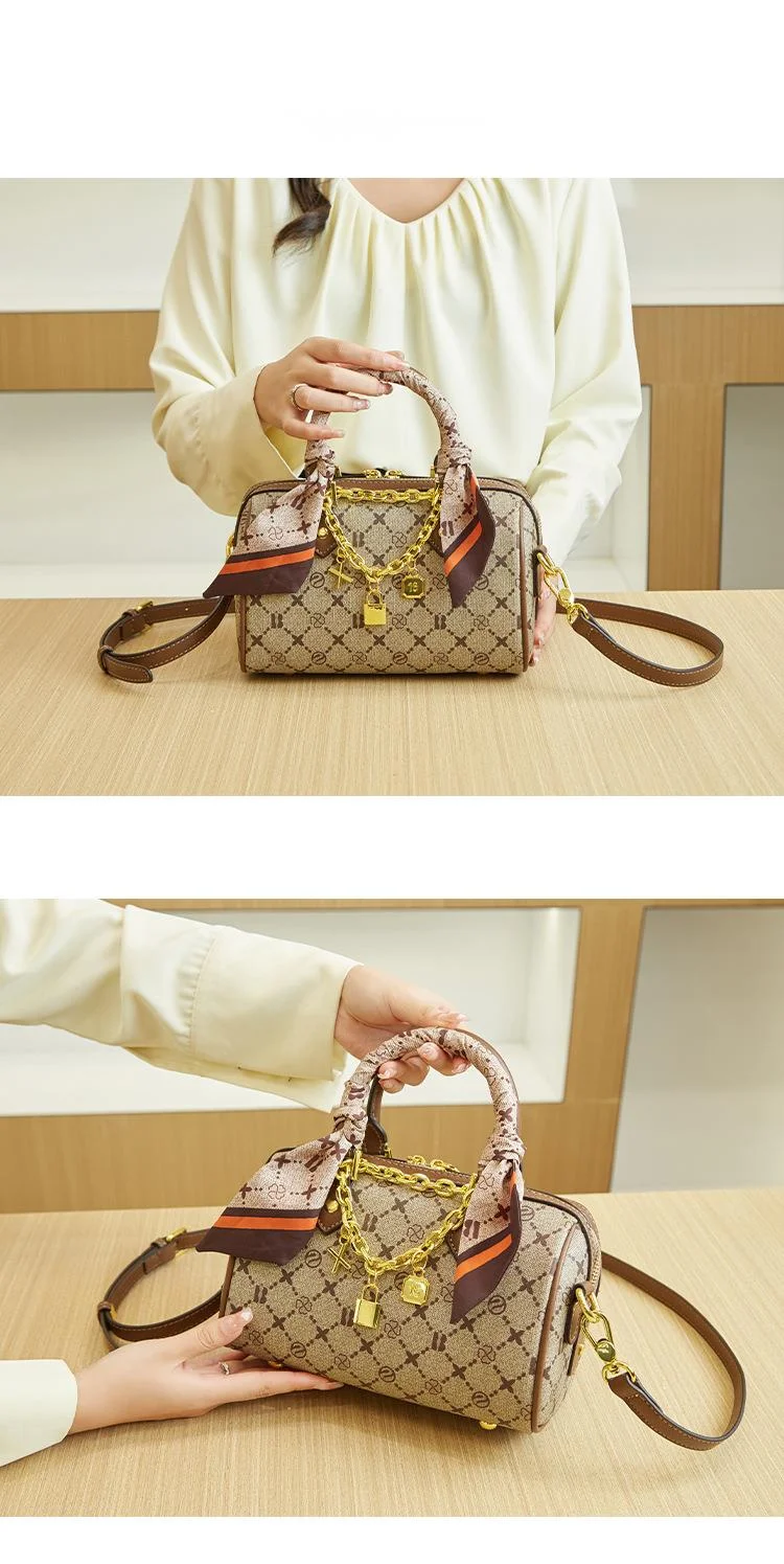 Nuova borsa da donna Bani Meizi Borsa da cuscino retrò casual moda Borsa da donna Boston a tracolla di alta qualità_voghion.com