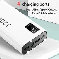 Lenovo 500000 мАч 120 Вт Power Bank высокой емкости с быстрой зарядкой Powerbank Портативное зарядное устройство для iPhone Samsung Xiaomi Hot — изображение 3