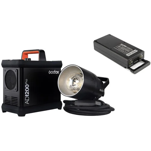 Godox 야외 플래시 스트로브 모노라이트 배터리 구동 플래시, 모델링 조명, AD1200Pro AD1200 Pro 1200Ws, 2.4G TTL 1/8000 HSS, 40W