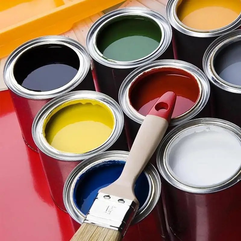 Paint Storage Cans With Lids Unlined Paint Pails Cans 0.5L Empty Metal 12X Multipurpose Metal Empty 12X For Storage