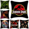 Hot Sci-Fi Movies Jurassics Park Pillow Covers Cartoon Sofa Decorative Home Double-sided Printing Short Plush Cute Cushion Cover 1