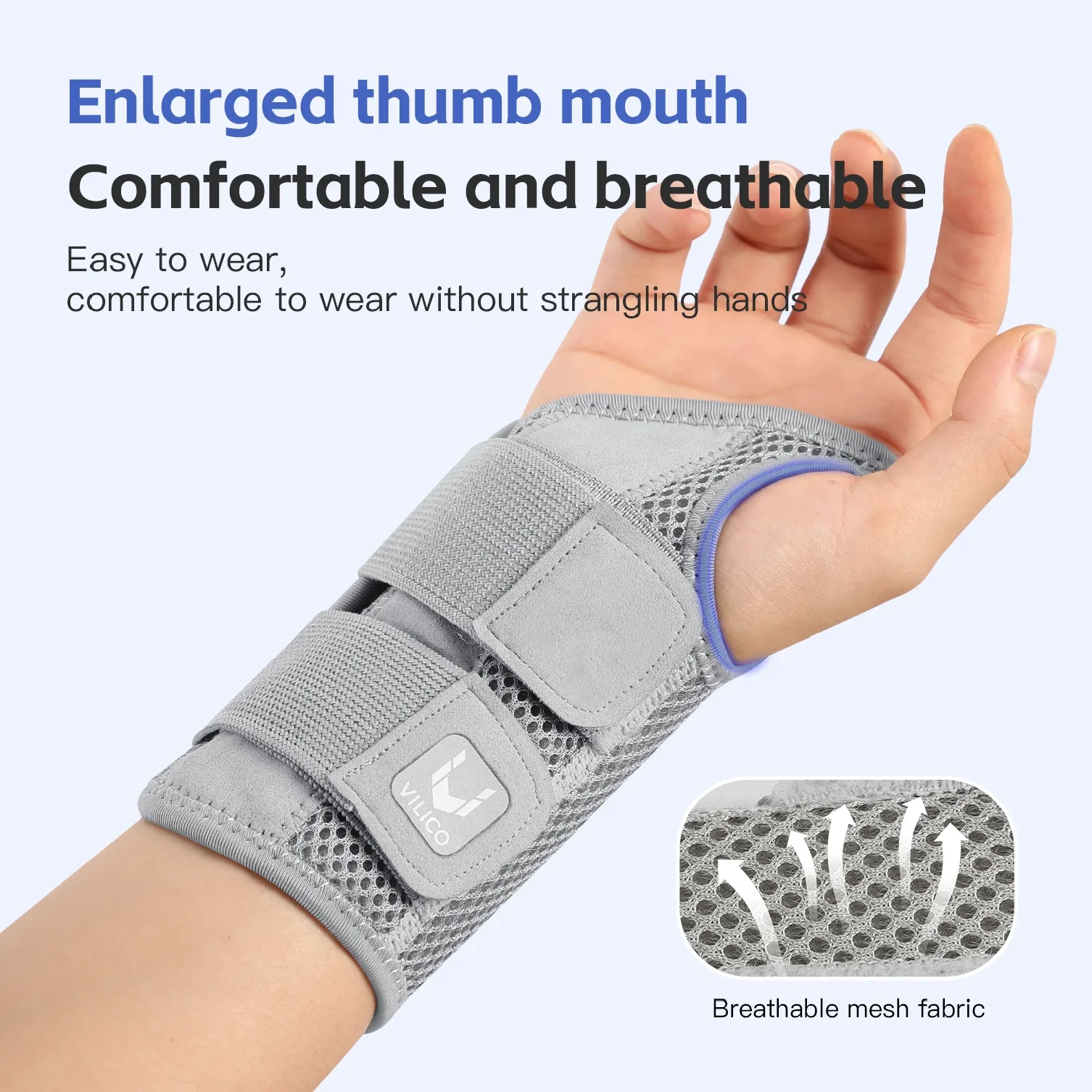 Wrist Brace with Splint Support 1
