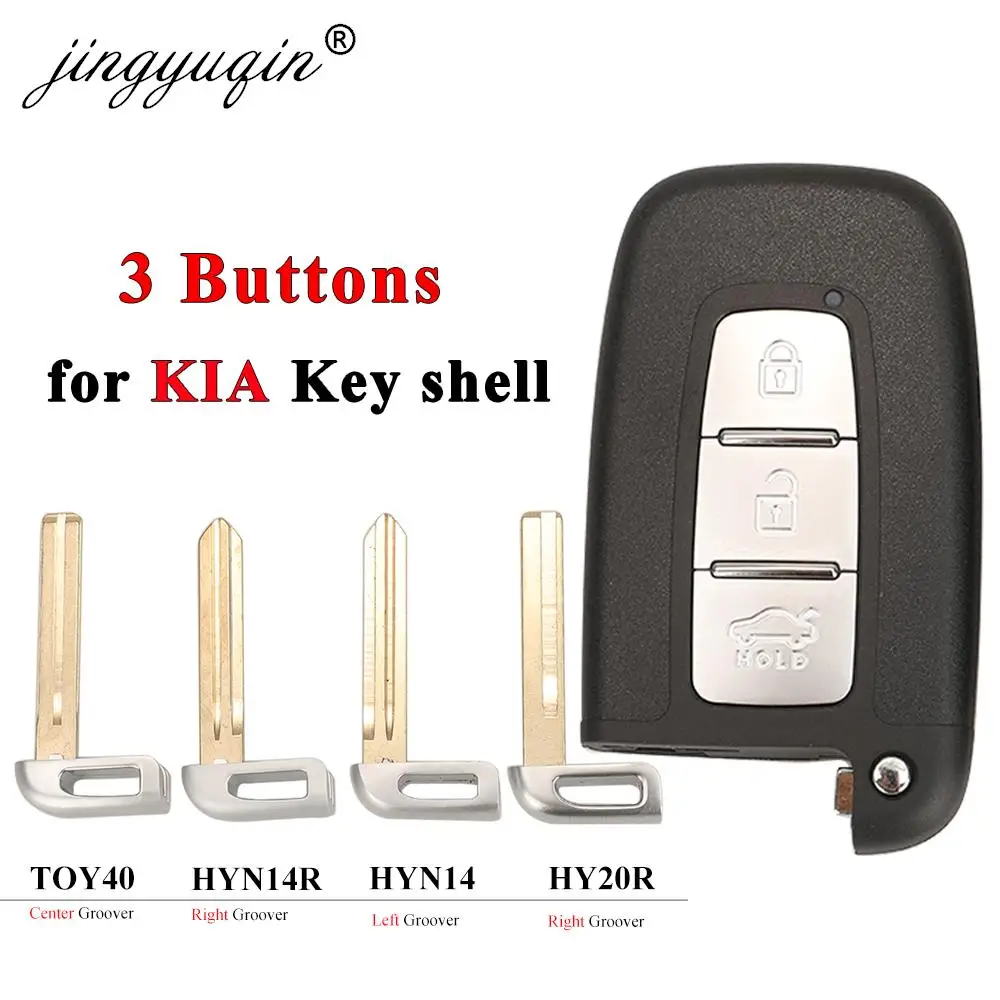 Jinyuqin3 Knoppen Smart Remote Key Entry Fob Voor Hyundai I30 Ix35